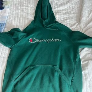 Green Champion sweatshirt